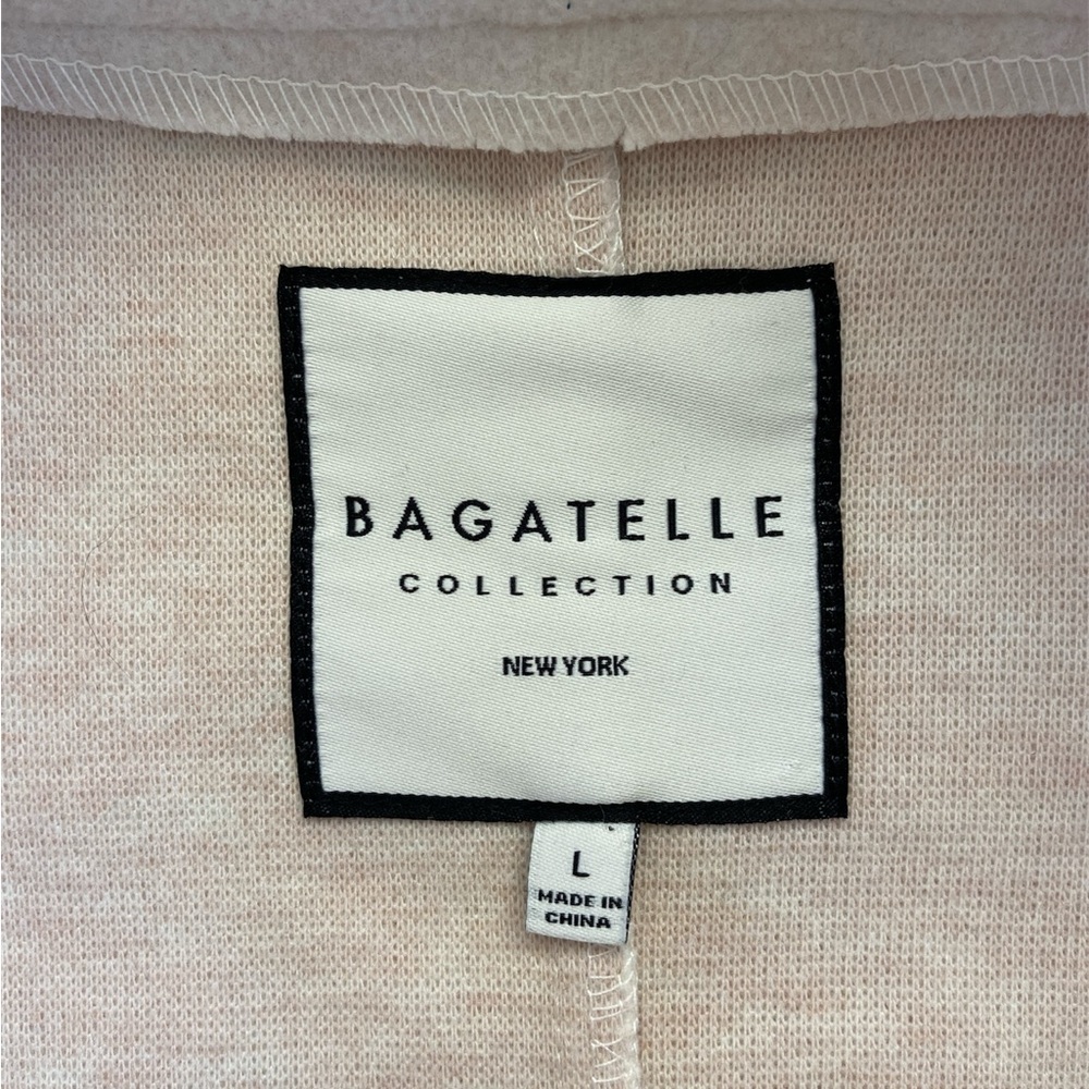 Bagatelle Collection Beige Fleece Utility Barn Jacket Minimalist Capsule Large - Picture 7 of 12